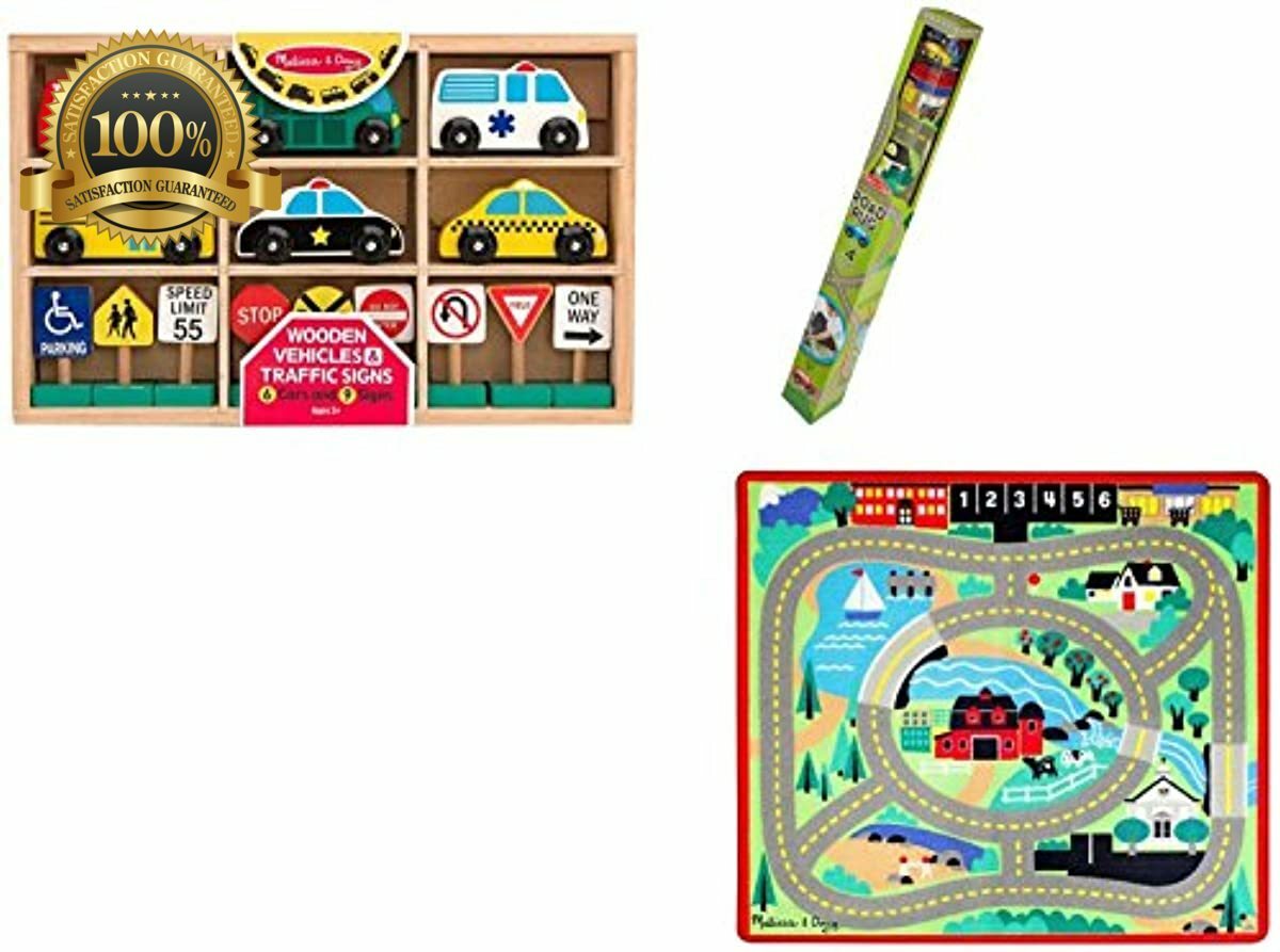 melissa & doug road rug